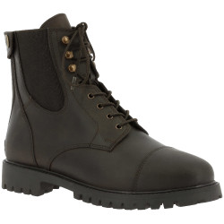 Boots lacets/zip Norton Vauvert Marron