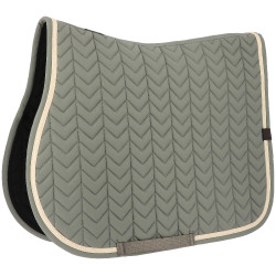 Tapis de selle Equithème Softypop Gris foncé