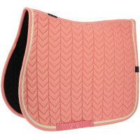 Tapis de selle Equithème Softypop Saumon Rose