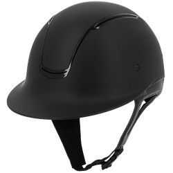 Casque Equithème Soazy Mat Noir brillant Noir / noir