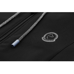 Veste Softshell Je t'aime Equithème Victoria femme Noir