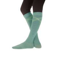 Chaussettes d'équitation Pénélope Gummy Bleu