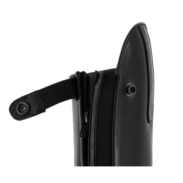 Bottes sans lacet Equithème Enfant Noir