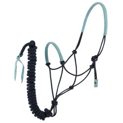 Licol éthologique + longe Norton Suède Marine / bleu