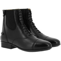 Boots lacet/zip Equithème Chic Noir
