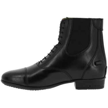 Boots lacet/zip Equithème Chic Noir