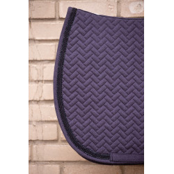 Tapis de selle Paddock Poppy Marine Bleu marine