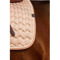 Tapis de selle Equithème Excellence Rose