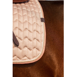 Tapis de selle Equithème Excellence Rose