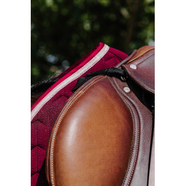 Tapis de selle Equithème Eclat Bordeaux Tapis de selle Equithème Eclat Bordeaux