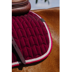 Tapis de selle Equithème Eclat Bordeaux Tapis de selle Equithème Eclat Bordeaux