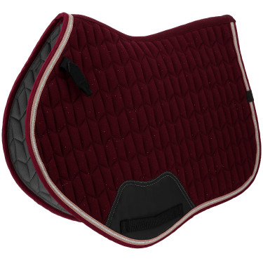 Tapis de selle Equithème Eclat Bordeaux Tapis de selle Equithème Eclat Bordeaux
