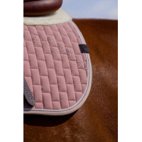 Tapis de selle Equithème Dinard Rose