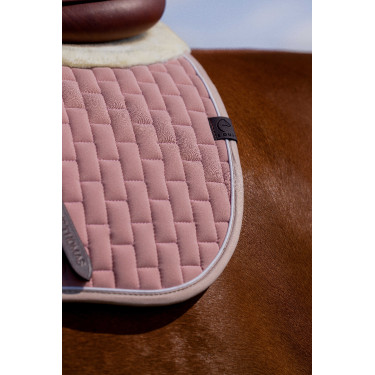 Tapis de selle Equithème Dinard Rose