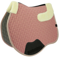 Tapis de selle Equithème Dinard Rose