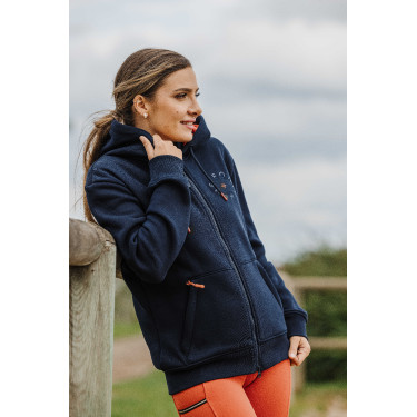 Sweat Equithème Originals Gabriel femme Marine Bleu marine