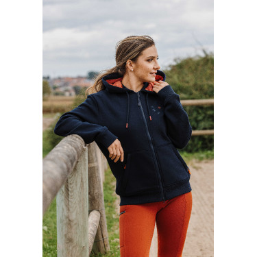 Sweat Equithème Originals Gabriel femme Marine Bleu marine