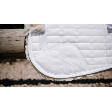 Amortisseur Equithème Combo Master Blanc Amortisseur Equithème Combo Master Blanc