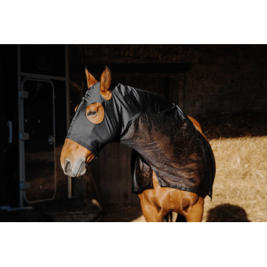 Protection de cou intégral Equithème Lycra/Mesh Noir