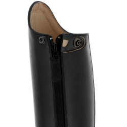 Bottes cuir Equithème Versaille Noir