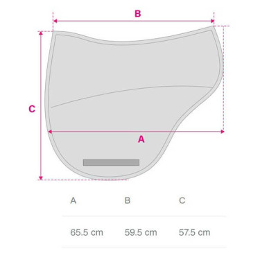 Tapis de selle Lami-Cell New endurance
