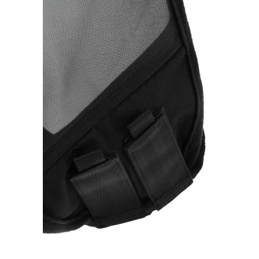 Masque anti-mouches anti-UV Equithème Zipper Noir Masque anti-mouches anti-UV Equithème Zipper Noir