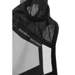 Masque anti-mouches anti-UV Equithème Anatomic Noir