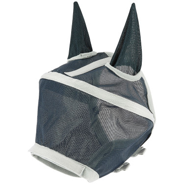 Masque anti-mouches anti-UV Equithème Cerceau Marine Bleu marine