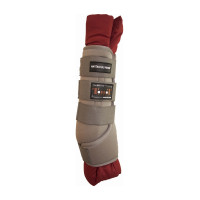Stable Boots T de T Gris / bordeaux
