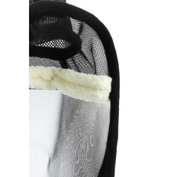 Masque anti mouche/uv Equithème Supercut Noir