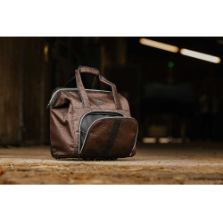 Sac de pansage à roulettes Equithème Marron