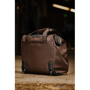 Sac de pansage à roulettes Equithème Marron