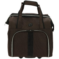 Sac de pansage à roulettes Equithème Marron Sac de pansage à roulettes Equithème Marron