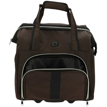 Sac de pansage à roulettes Equithème Marron