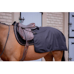 Couvre-reins Quarter Wooltouch Paddock Sports Noir