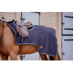 Couvre-reins Paddock Sports Classic Rain Marine Bleu marine