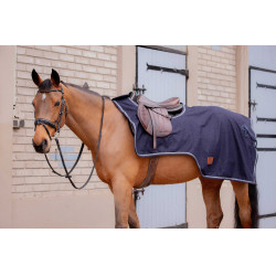 Couvre-reins Paddock Sports Classic Rain Marine Bleu marine