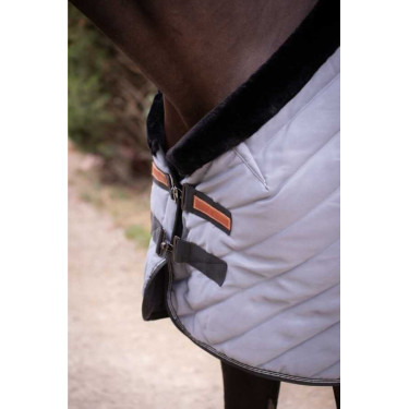 Couverture d'écurie Diagonal Paddock Sports Gris Couverture d'écurie Diagonal Paddock Sports Gris
