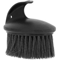 Brosse de massage à poils durs long Hippotonic Noir Brosse de massage à poils durs long Hippotonic Noir