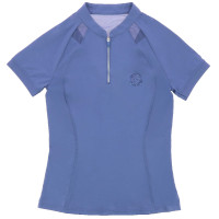 Polo Je t'aime Equithème Alice Violet