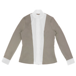 Chemise Equithème Julie Taupe Marron