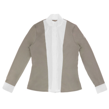 Chemise Equithème Julie Taupe Marron