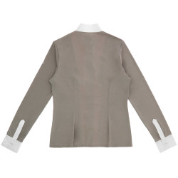 Chemise Equithème Julie Taupe Marron