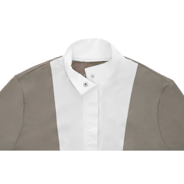 Chemise Equithème Julie Taupe Marron