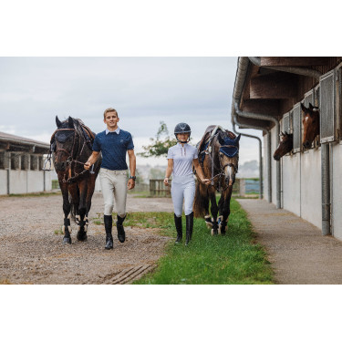 Polo Equithème Riyadh Blanc