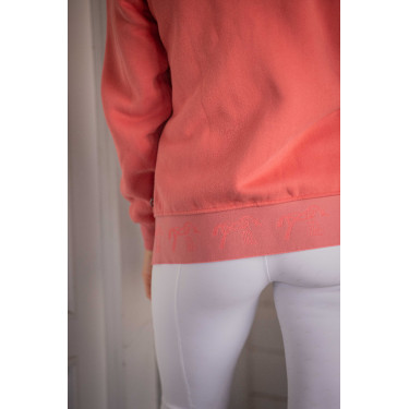 Sweat-shirt Pénélope Meiwenty Pêche Rose
