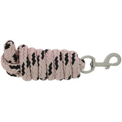 Longe Equithème Jacquard Rose