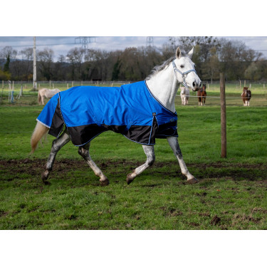 Couverture Equithème Tyrex Aisance 1200D Bleu roi