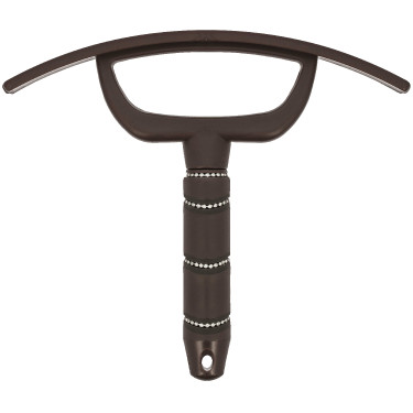Couteau de chaleur Je t'aime Equithème Strass Marron Couteau de chaleur Je t'aime Equithème Strass Marron