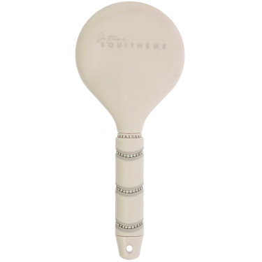 Brosse à crins Je t'aime Equithème Strass Beige